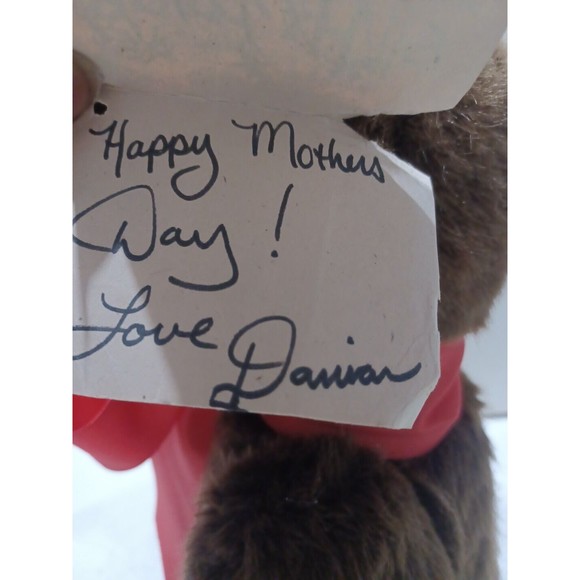 20" VINTAGE BEVERLY HILLS TEDDY BEAR CO BROWN STUFFED Jointed ANIMAL PLUSH TOY - Picture 9 of 15